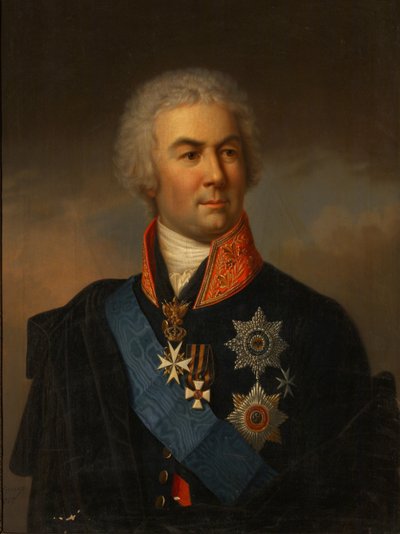 Portrett av grev Pyotr Zavadovsky 17391812, 1849 av Carl Schulz
