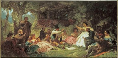 Pikniken av Carl Spitzweg