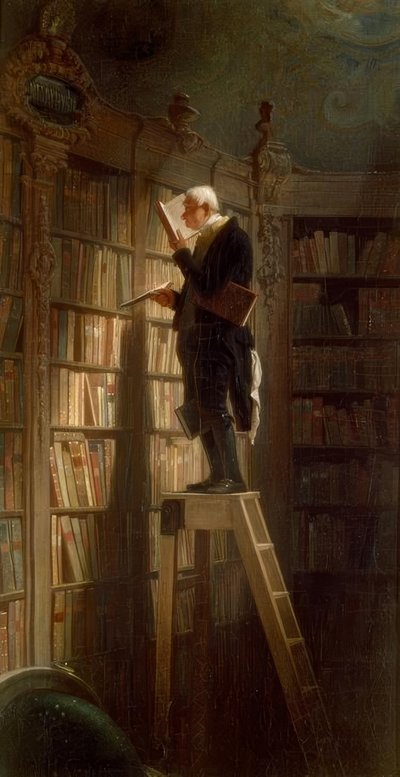 Bokormen av Carl Spitzweg