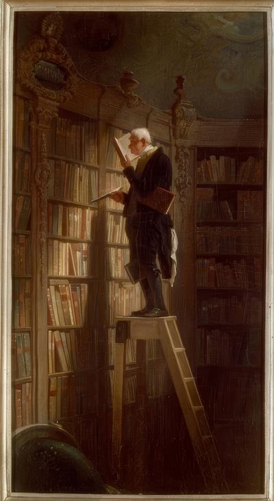 Bokormen av Carl Spitzweg