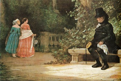 Enkemannen av Carl Spitzweg