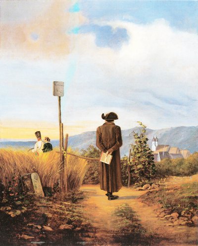 Den forbudte måten av Carl Spitzweg