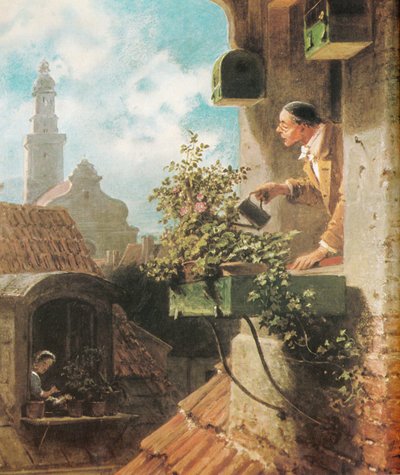 Loftet av Carl Spitzweg