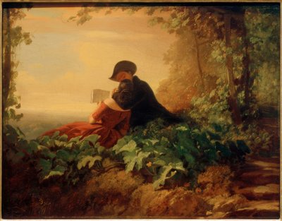 Veiledningstimen av Carl Spitzweg