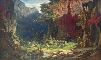 En eremitt av Carl Spitzweg
