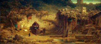 Strikkeeremitt av Carl Spitzweg