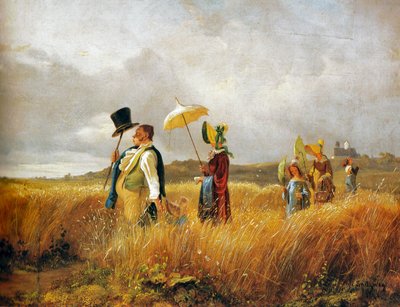 Søndagstur av Carl Spitzweg