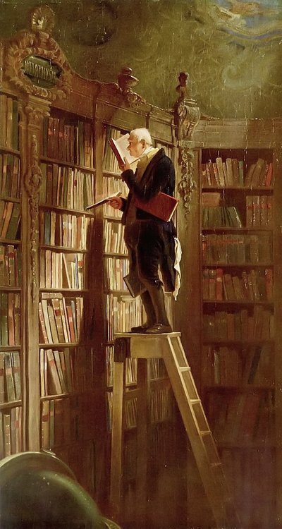 Bokormen av Carl Spitzweg