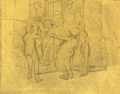 Willkommen, midten av slutten av 1800-tallet, c1924. av Carl Spitzweg