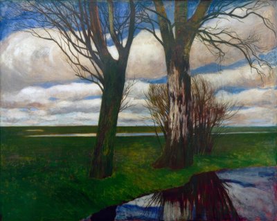 Moorlandschaft av Carl Vinnen