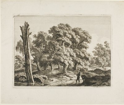Landskap av Carl Wilhelm Kolbe, the elder