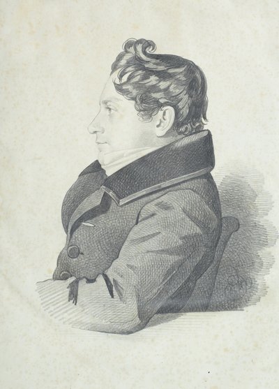 Portrett av Nikolay Adrianovich Divov 1792-1878, 1830-årene. av Carl von Hampeln