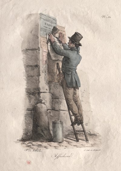 Bill-plakat av Carle Vernet