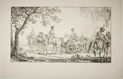 Utnyttet artilleri av Carle Vernet
