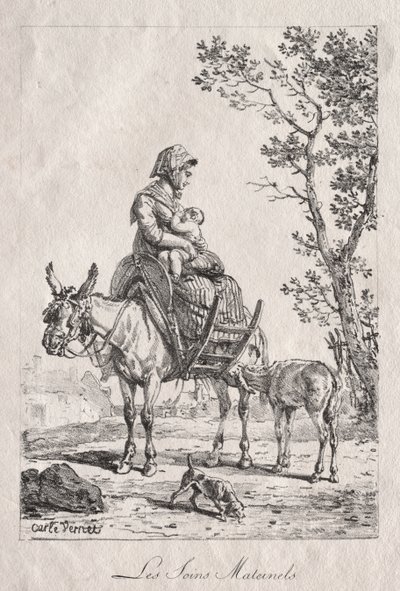 Morsomsorg av Carle Vernet