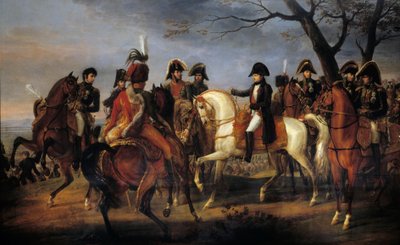 Napoleon ga ordren før slaget ved Austerlitz 2. desember av Carle Vernet