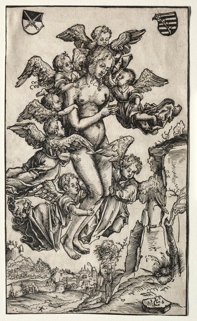 Ekstasen til St. Maria Magdalena av Carle Vernet