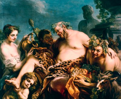 Drunken Silenus, 1747. av Carle van Loo