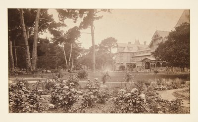 Hotel del Monte, Monterey, Rose Garden av Carleton E. Watkins