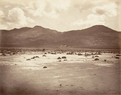 Road View to Sutro Tunnel, 1875, trykt ca. 1876. av Carleton Emmons Watkins