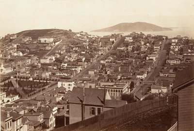 San Francisco, 1864, trykt ca. 1876. av Carleton Emmons Watkins