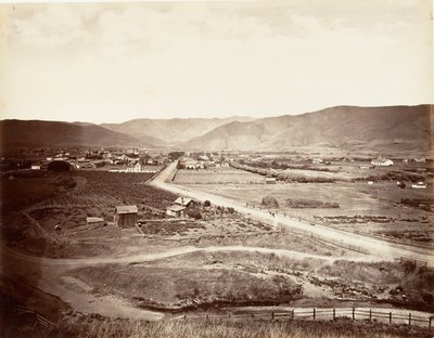 St. Louis, 1876, trykt ca. 1876. av Carleton Emmons Watkins