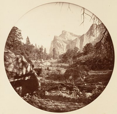 [Yosemite nasjonalpark, California], ca. 1878. av Carleton Emmons Watkins