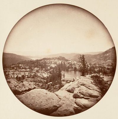 [Yosemite nasjonalpark, California], ca. 1878. av Carleton Emmons Watkins