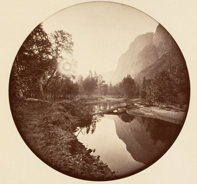 [Yosemite nasjonalpark, California], ca. 1878. av Carleton Emmons Watkins