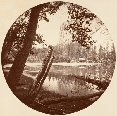 [Yosemite nasjonalpark, California], ca. 1878. av Carleton Emmons Watkins