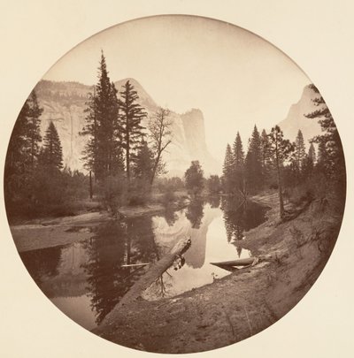 [Yosemite nasjonalpark, California], ca. 1878. av Carleton Emmons Watkins
