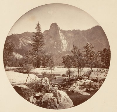 [Yosemite nasjonalpark, California], ca. 1878. av Carleton Emmons Watkins