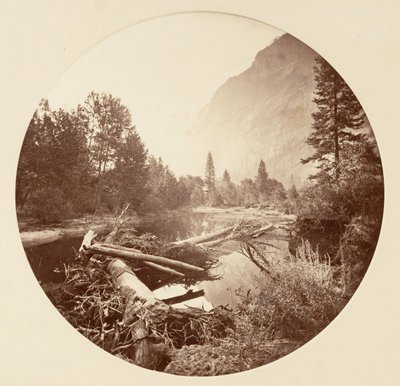 [Yosemite nasjonalpark, California], ca. 1878. av Carleton Emmons Watkins
