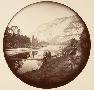 [Yosemite nasjonalpark, California], ca. 1878. av Carleton Emmons Watkins