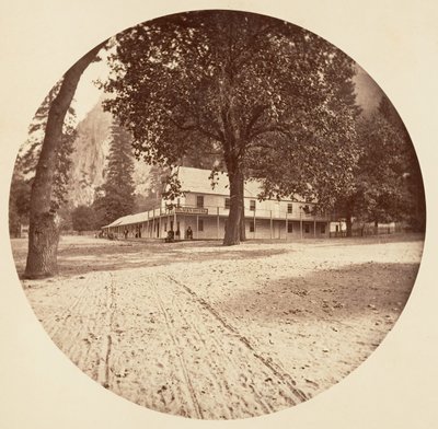 [Yosemite nasjonalpark, California], ca. 1878. av Carleton Emmons Watkins
