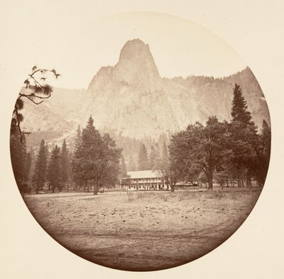 [Yosemite nasjonalpark, California], ca. 1878. av Carleton Emmons Watkins