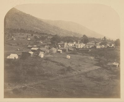 Bear Valley - Øst av Carleton Watkins