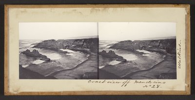 Kystutsikt utenfor Mendocino av Carleton Watkins