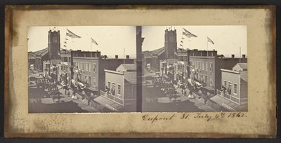 Dupont Street, 4. juli 1862 av Carleton Watkins