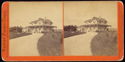 Uidentifisert bolig, sannsynligvis i California av Carleton Watkins