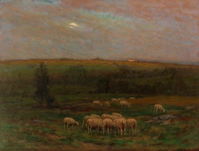 Kveld etter en dusj, nd av Carleton Wiggins
