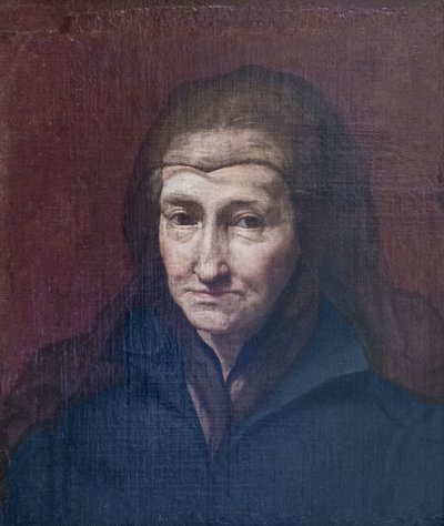 Portrett av en gammel kvinne av Carlo (follower of) Maratta or Maratti