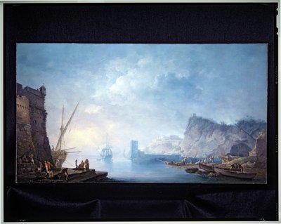 Kystlandskap av Carlo Bonaria or Bonavia