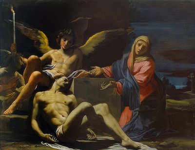 Pieta. en 1630 av Carlo Bononi