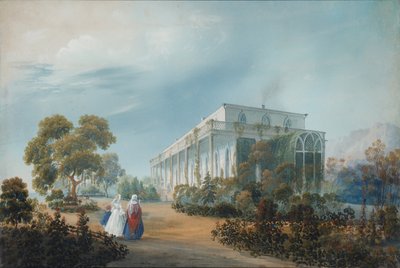 Naryshkins eiendom i Miskhor, 1842 av Carlo Bossoli