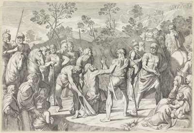 Martyrium av Saint Andrew av Carlo Cesio