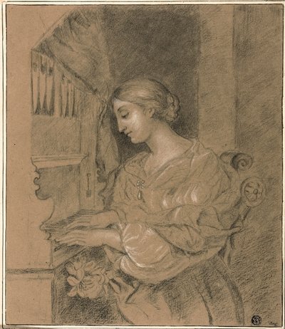 Hellige Cecilia av Carlo Dolci