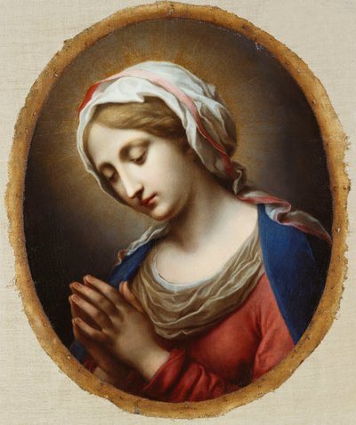 Jomfruen annonsert av Carlo Dolci