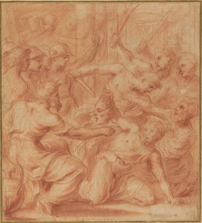 David ofrer Goliats hode til kong Saul av Carlo Maratta