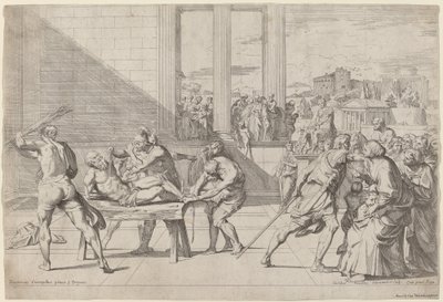 Martyrium av Saint Andrew av Carlo Maratta after Domenichino